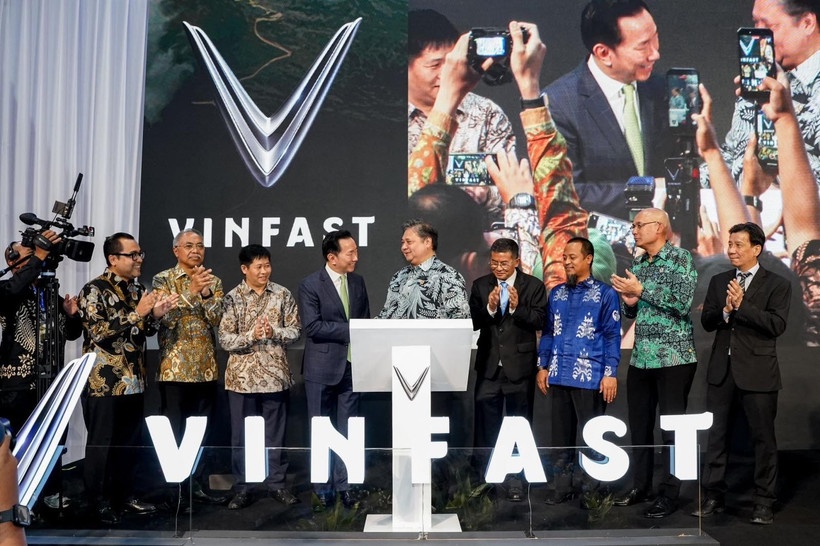 VinFast открыл завод по производству электромобилей в Индонезии