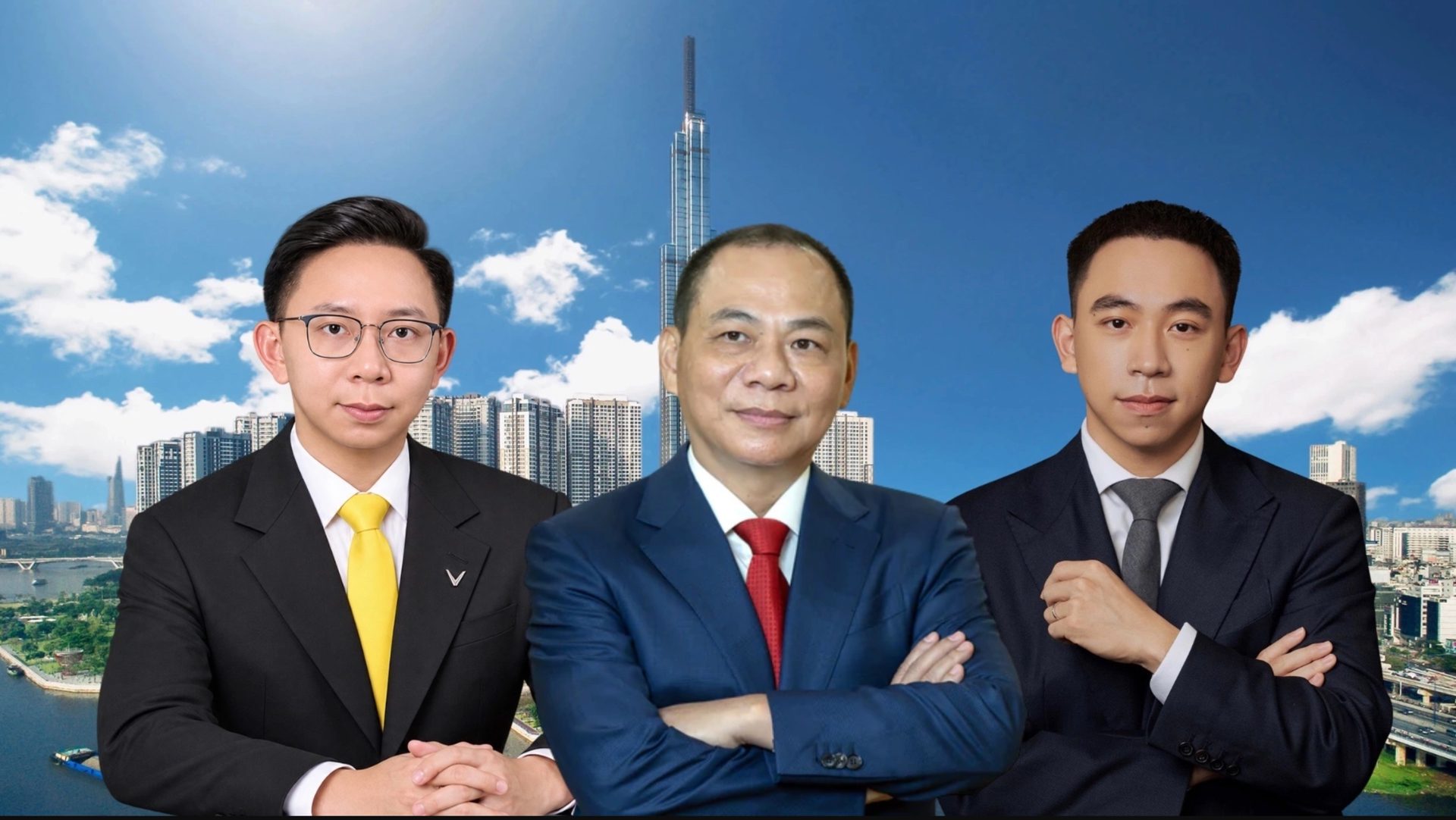 Pham Nhat Vuong has appointed two sons as CEOs of VinFast and Green SM