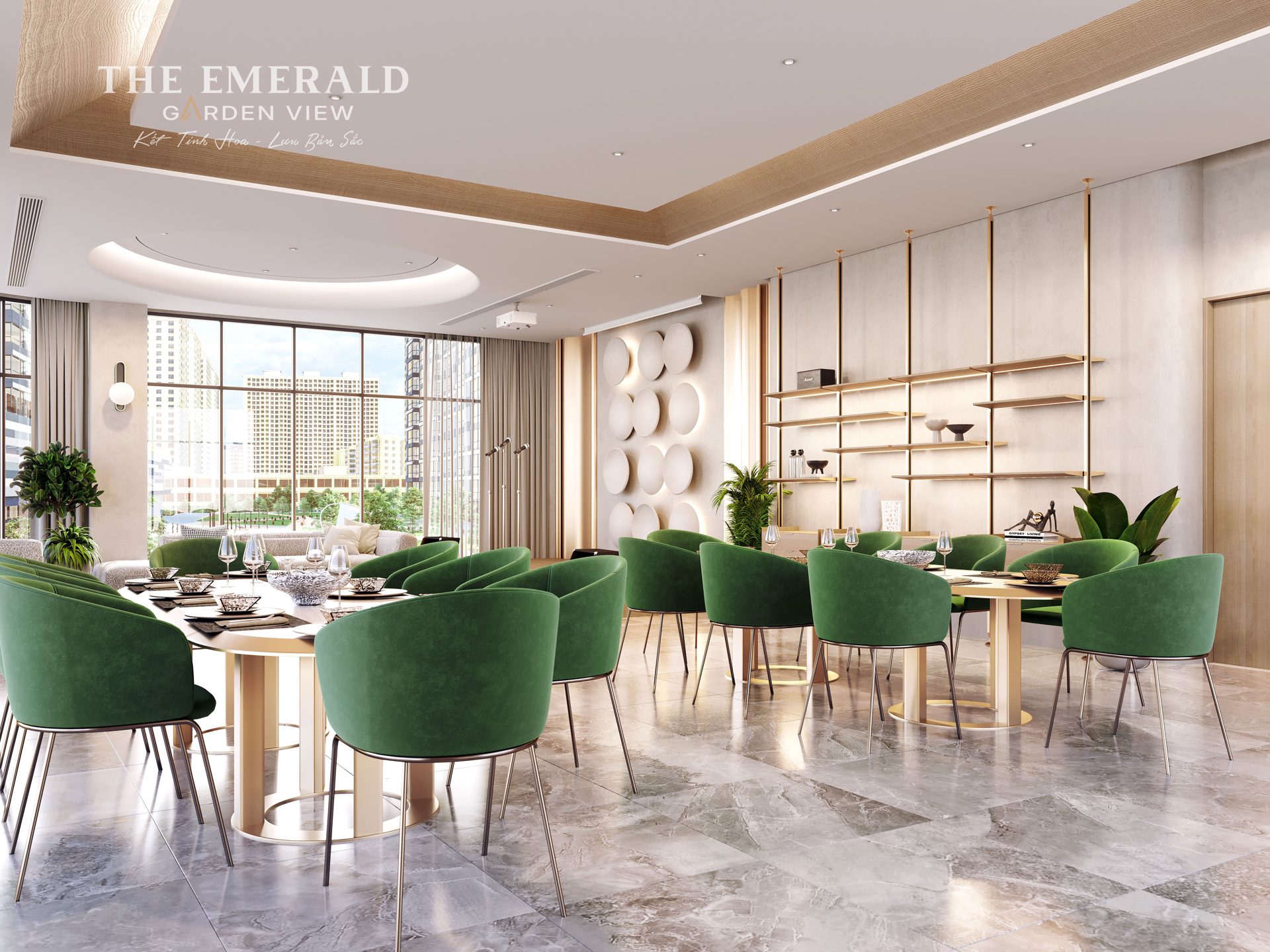 The Emerald Garden View
